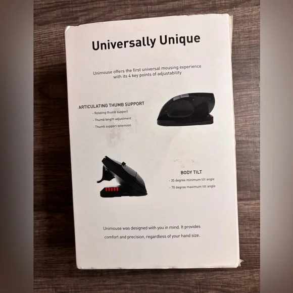 Contour Unimouse Wireless Ergonomic Mouse